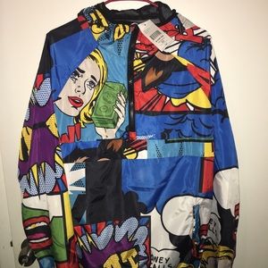 Brand new Reason windbreaker jacket
